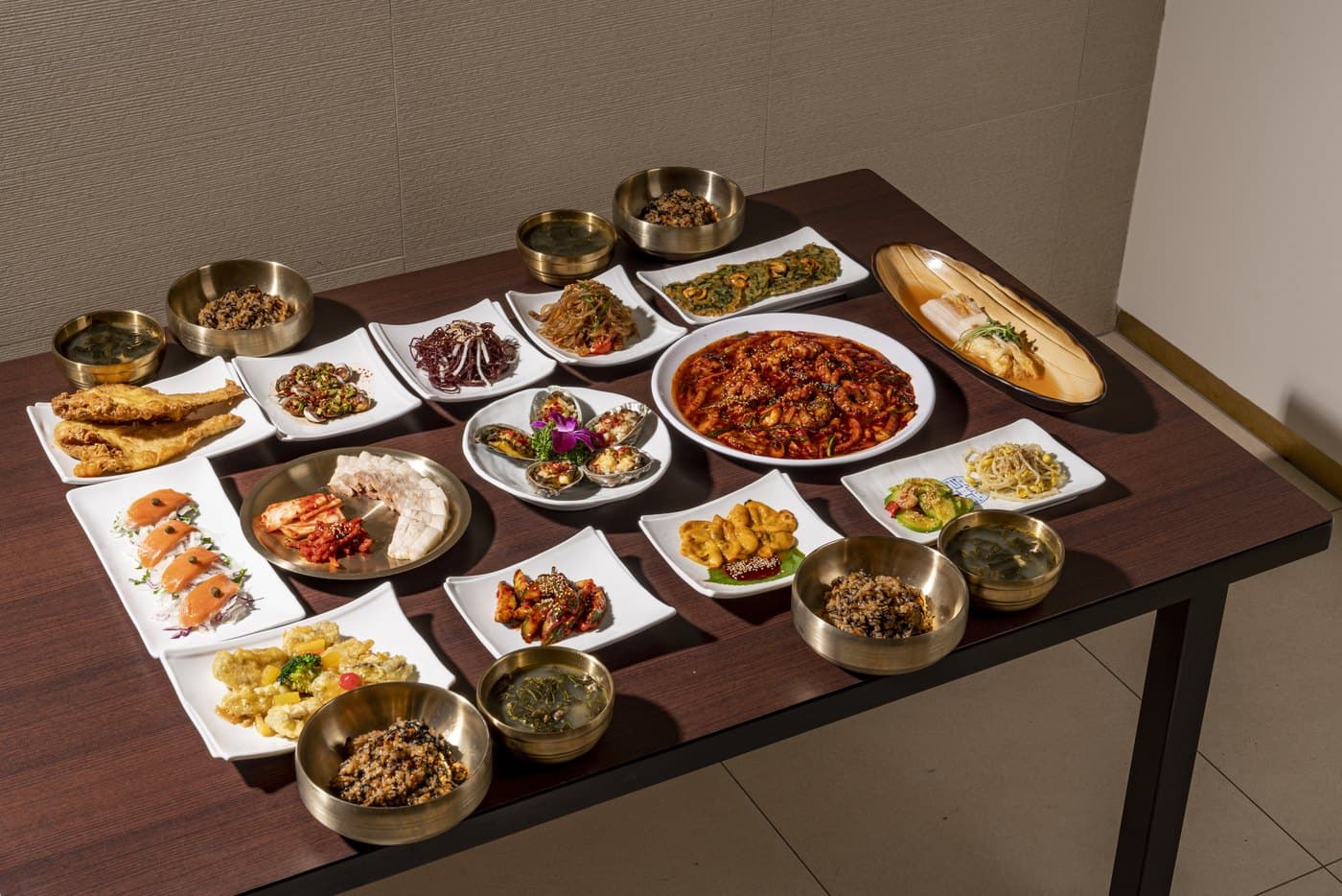 전복 해물밥상