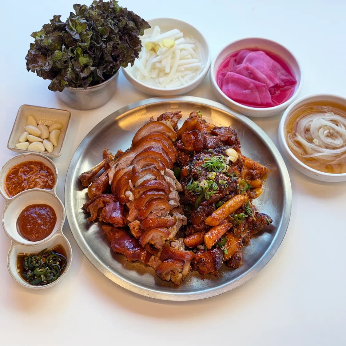 반반족발