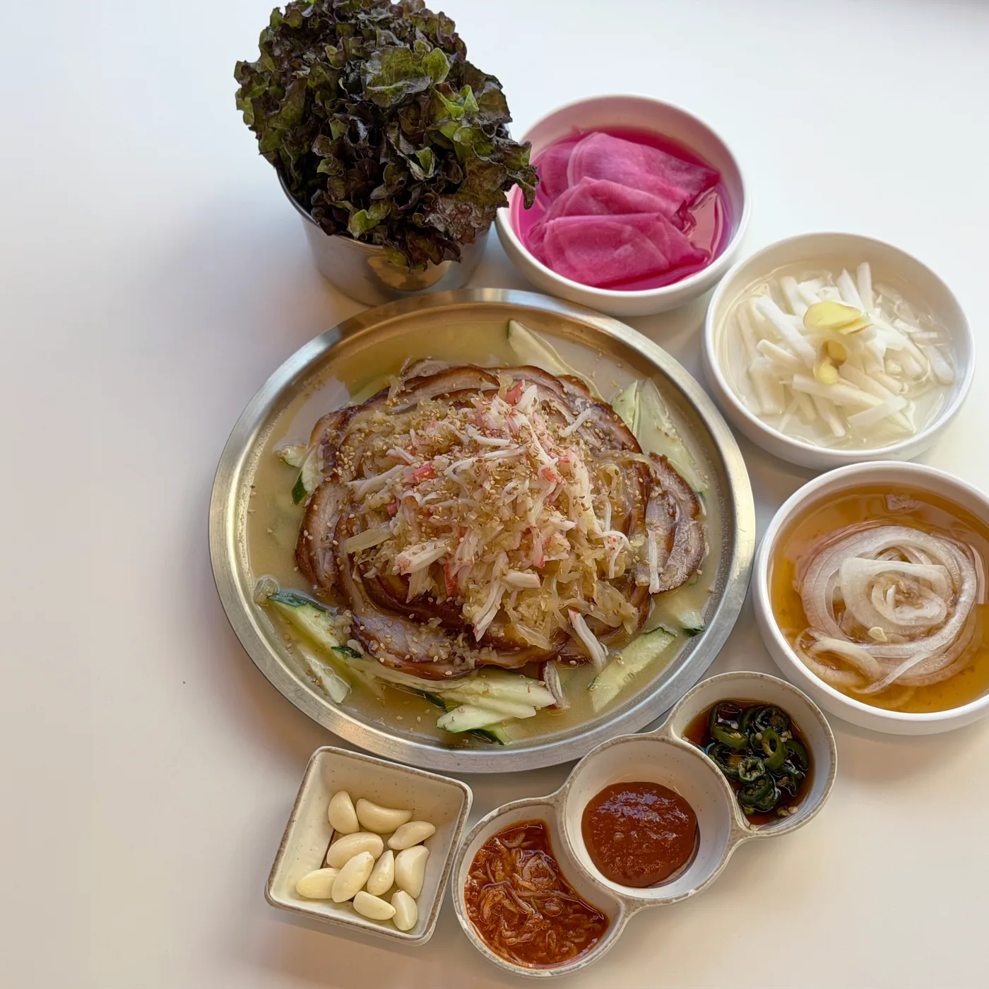 냉채족발